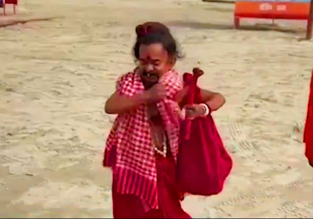 Gangapuri Maharaj Chotu Baba MahaKumbh 2025 Sangam Prayagraj Video