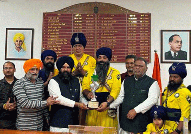 Khalsa Gatka Group Honored