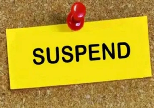 Haryana Executive Engineer Suspend Orders Bhiwani Water Services Division