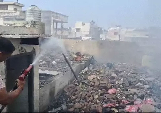  Haryana Sonipat Firecracker Factory Blast Fire Deaths News 