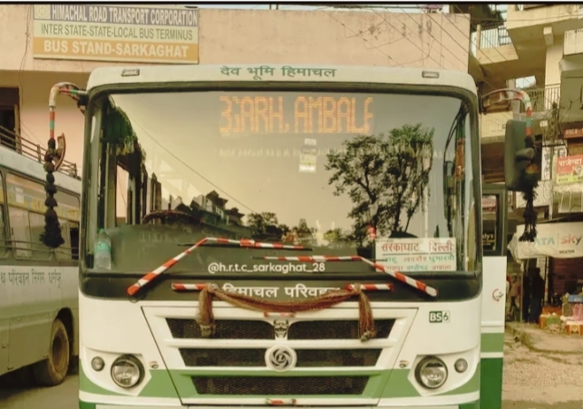 Hrtc new buses namely bs-6 has been arrived from goa to shimla