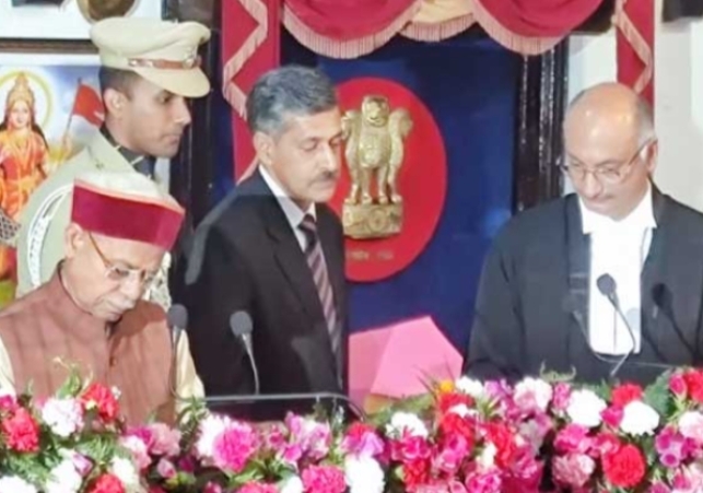 MS Ramachandra Rao became the Chief Justice of Himachal, Governor Shukla administered the oath