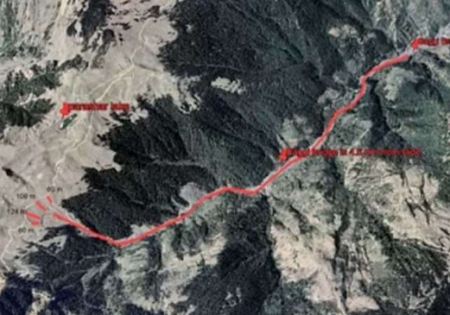 Continuous landslides in Parashar's hill, threat to lake, situation like Kotropi can be created, with the help of ITI Mandi, loss can be reduced