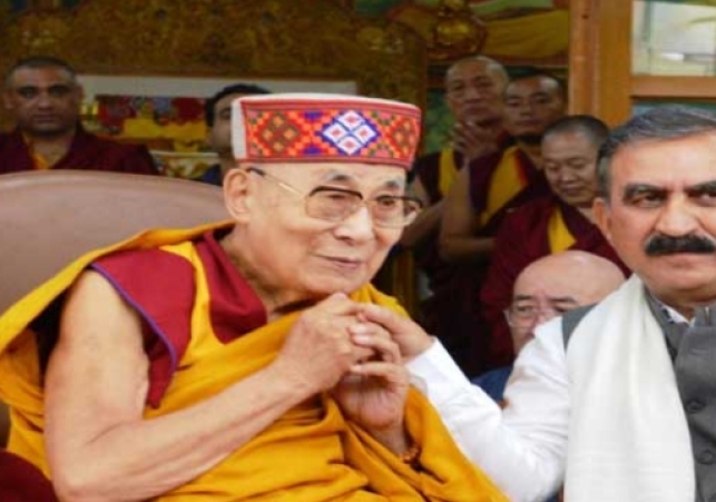 CM gave birthday wishes to religious leader Dalai Lama