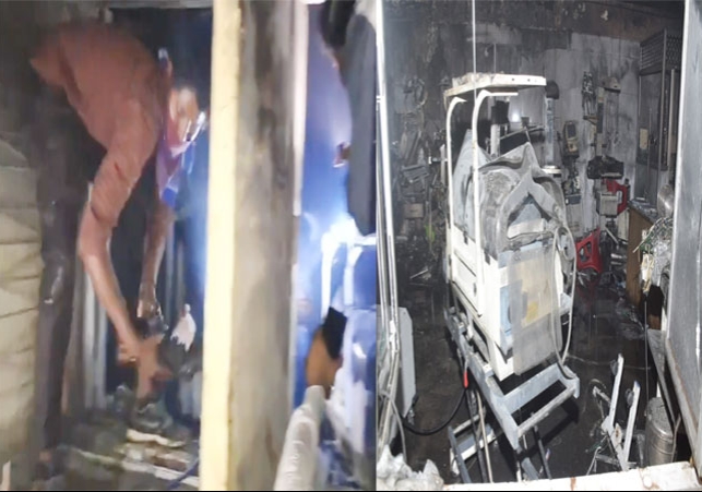 Jhansi Medical College Fire Tragedy 10 New Born Children Death Video