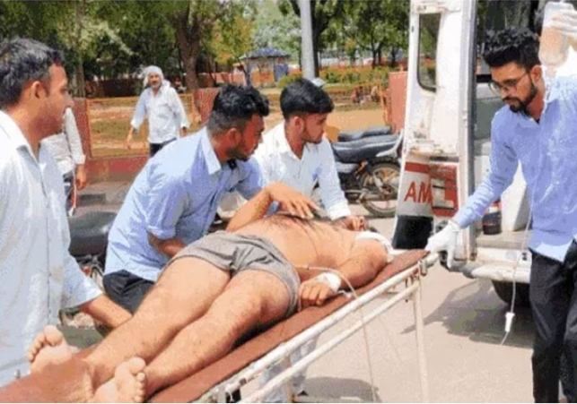 Youth fired with bullets in Jind