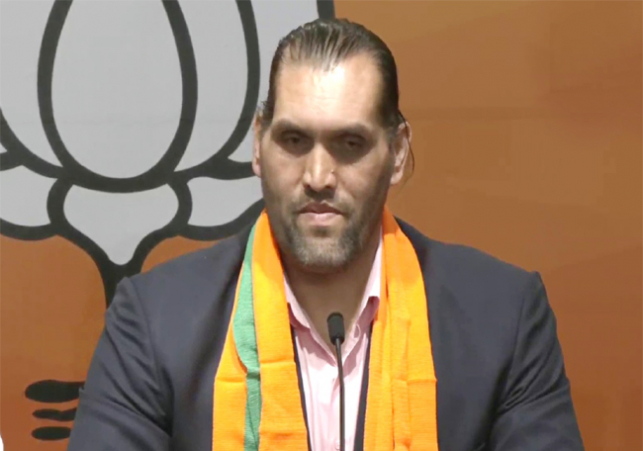 Khali joins BJP