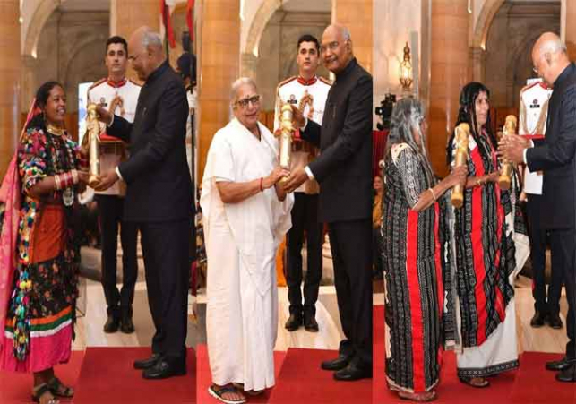 President Kovind honored 28 celebrities with Nari Shakti Puraskar