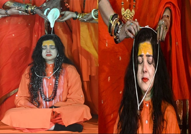 Mamta Kulkarni Becomes Mahamandleshwar of the Kinnar Akhara as Mamta Nand Giri