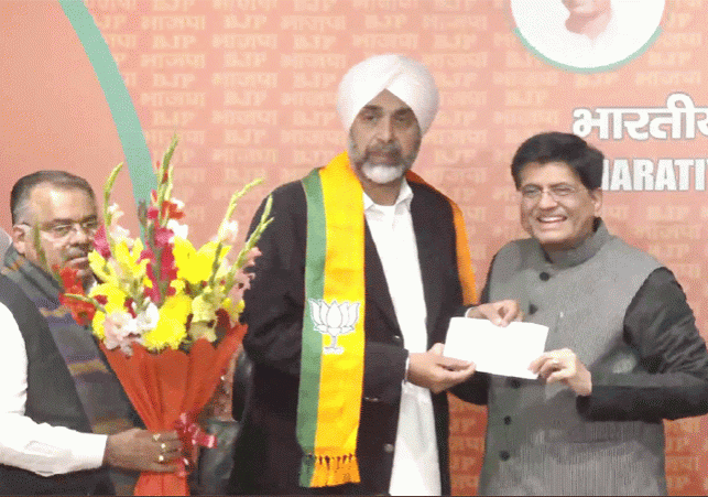 Manpreet Singh Badal Joins BJP In Delhi