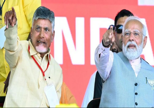 NDA Leader TDP Chief Chandrababu Naidu on INDIA Alliance Nitish Kumar Trending