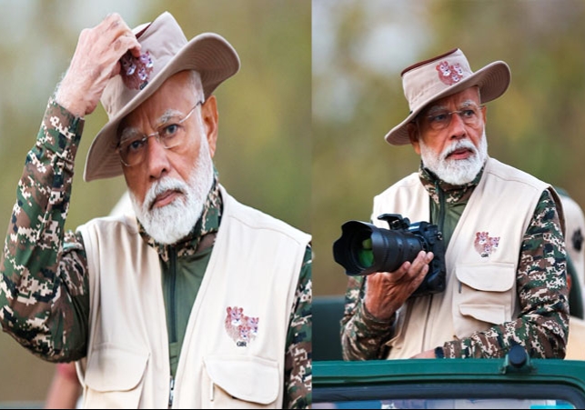 PM Narendra Modi visits Gir National Park Lion Safari in Gujarat see photos