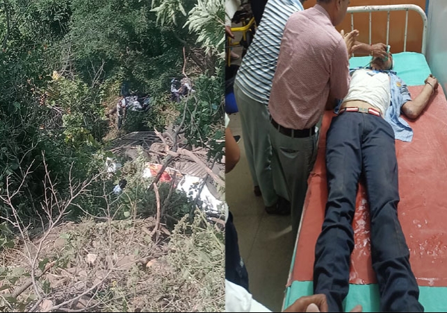 Panchkula Morni Bus Fell Into Ditch Accident Children Injured