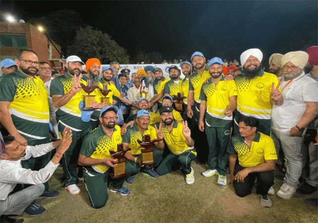 Cricket match of MLAs of Punjab and Haryana