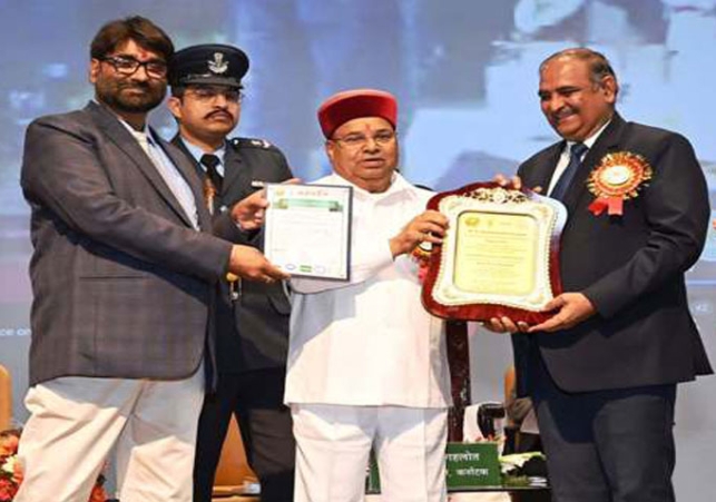 Pro. B.R. Kamboj got M.S. Swaminathan Award