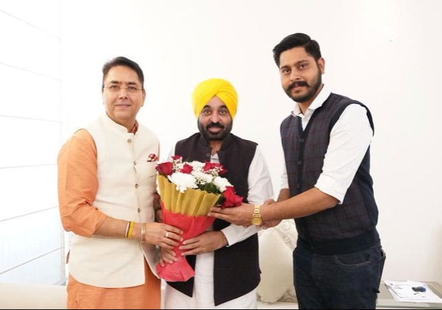 Punjab AAP New President Aman Arora Replace CM Bhagwant Mann Breaking News