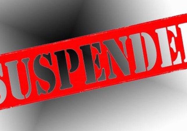 Sarpanch Suspended