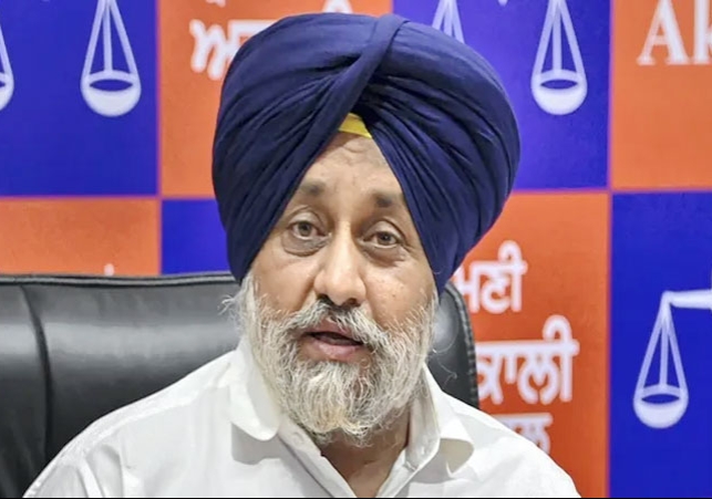 Sukhbir Badal Punished By Akal Takht Sahib For Mistakes During Government Tenure