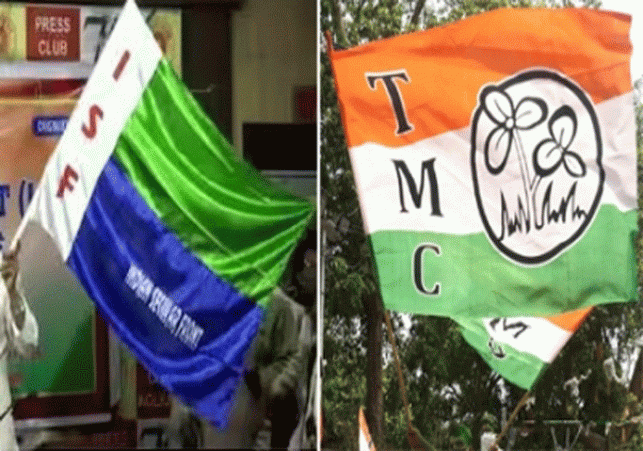 Trinamool-AISF workers clash in Bhangar