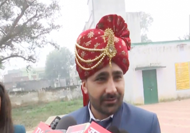 UP Assembly Election-2022 The Groom Came To Vote