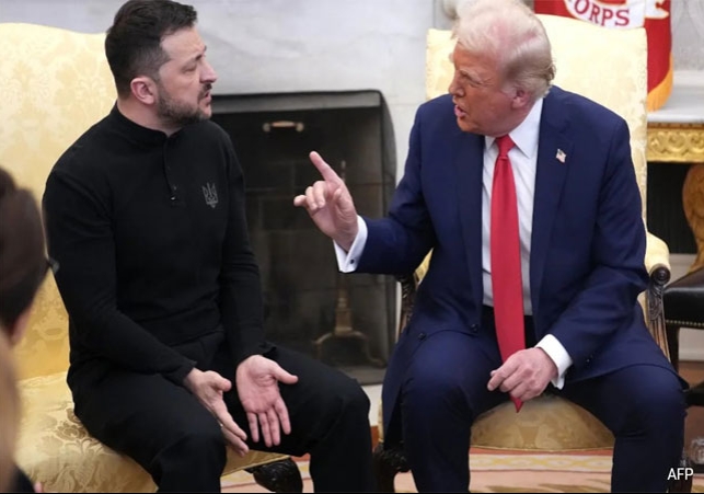 US President Donald Trump Ukraine President Zelenskyy Clash In White House