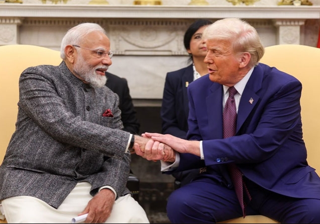 US President Says To PM Modi we missed you a lot In White House Video