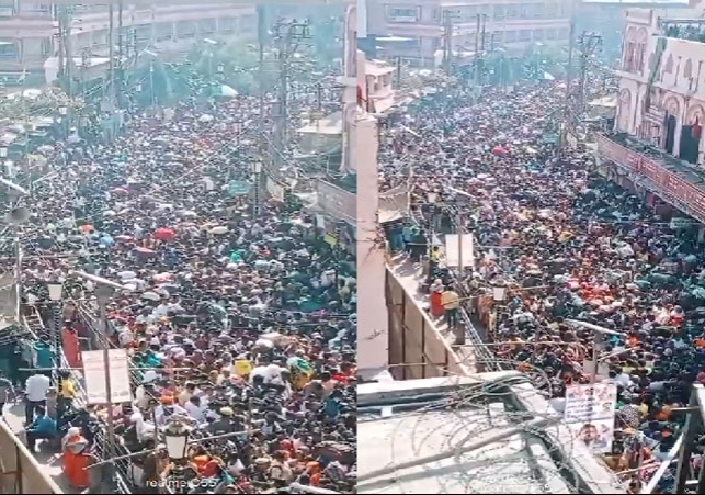 Varanasi Devotees Huge Crowd For Baba Kashi Vishwanath Darshan Video