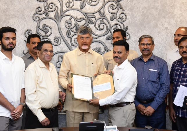 SRM U-AP contributes Rs. 3 crore