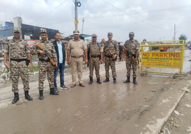 Checkpoints on the Faridabad Border