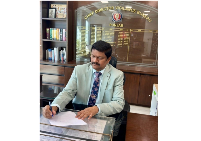 Nageswara Rao takes Charge as new Chief of Vigilance Bureau