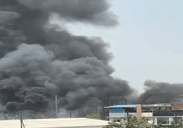 Fire broke out after explosion in factory, 6 dead and 48 injured