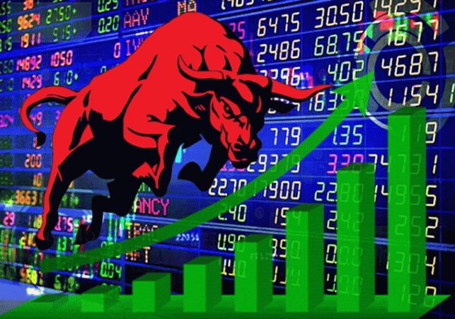 Bulls roar on Dalal Street, Sensex and Nifty rise by two percent