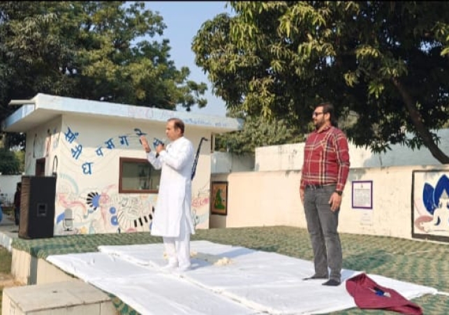 Latest techniques of Yoga taught to inmates of Chandigarh Model Jail