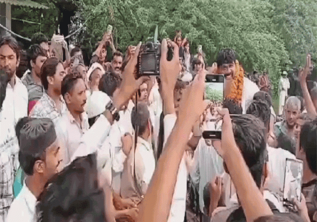 Anti-national slogans raised in the rally of Congress candidate Mohammad Israel of Hathin assembly c