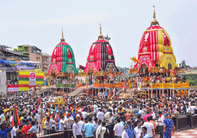 Puri Rathotsav: Lord, Balabhadra, Subhadra reached Rath Gundicha temple