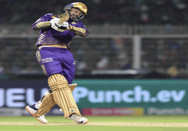 KKR set a target of 158 runs for Mumbai