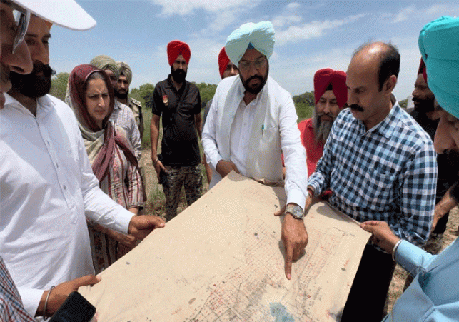 Kuldeep Singh Dhaliwal freed 176 acres of government panchayati land worth Rs 264 crore