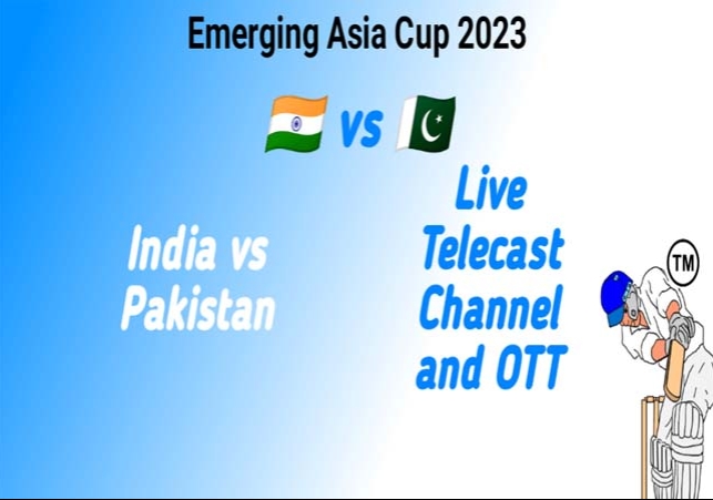 Emerging Asia Cup Final 2023 Live Streaming 