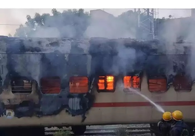 Madurai Train Fire