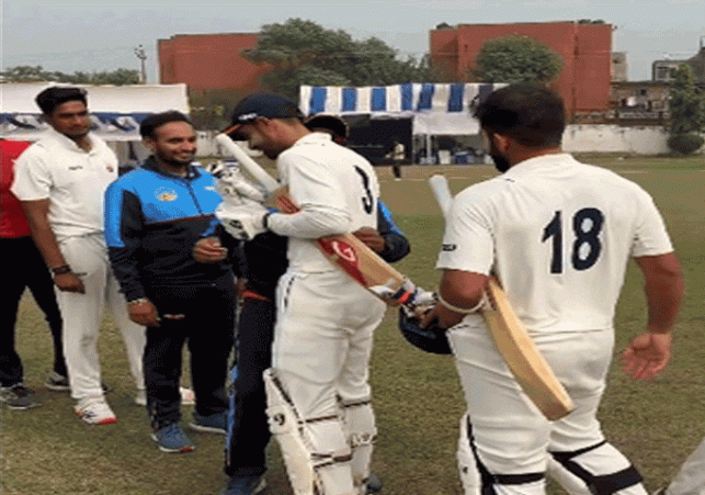 Chandigarh defeated Delhi by 9 wickets