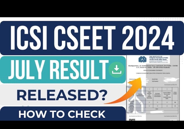 भारतीय कंपनी सचिव संस्थान(ICSI) ने जनवरी 2025 में आयोजित की कार्यकारी प्रवेश परीक्षा के परिणाम घोषित कर दिए हैं