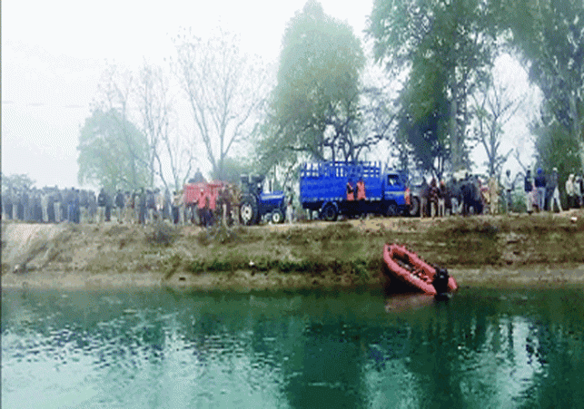 Jeep of people returning from wedding ceremony falls in Bhakra