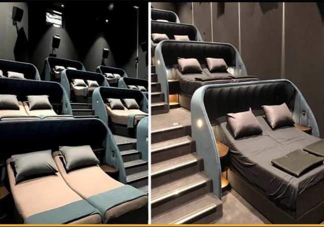 Switzerland Cinema Replaced All Of Their Seats With Double Beds