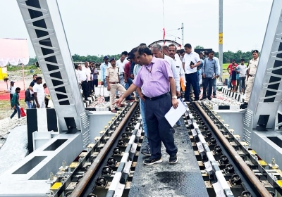 Double line section between Sarbhog and Barpeta