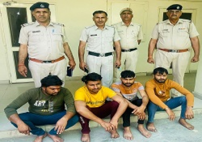 हरियाणा पुलिस ने चेन स्नेचिंग की 60 से अधिक घटनाओं को अंजाम देने वाले गिरोह का किया पर्दाफाश