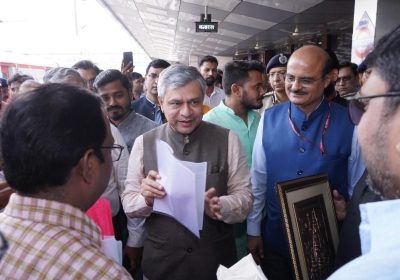 Honorable Railway Minister's visit to Varanasi