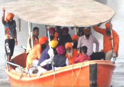 CM Bhagwant Mann Boat Dis-Balance