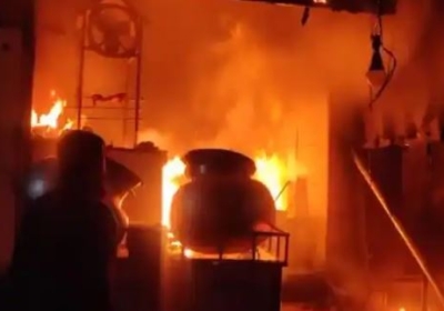 Fire In Lucknow Restaurant