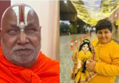 Swami Rambhadracharya Abhinav Arora Viral Video