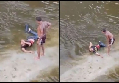 Fisherman Slapped Young Man